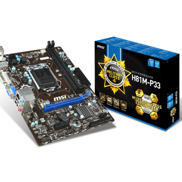 مادربرد ام اس آی مدل MSI H81M-P33