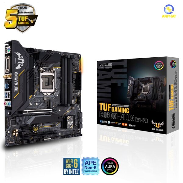 مادربرد ایسوس مدل ASUS TUF GAMING B460M-PLUS WIFI