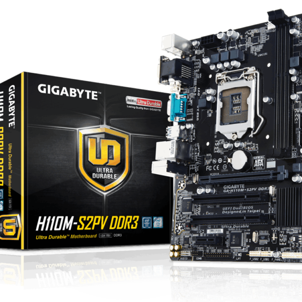 مادربرد گیگابایت مدل GA-H110M-S2PV DDR3