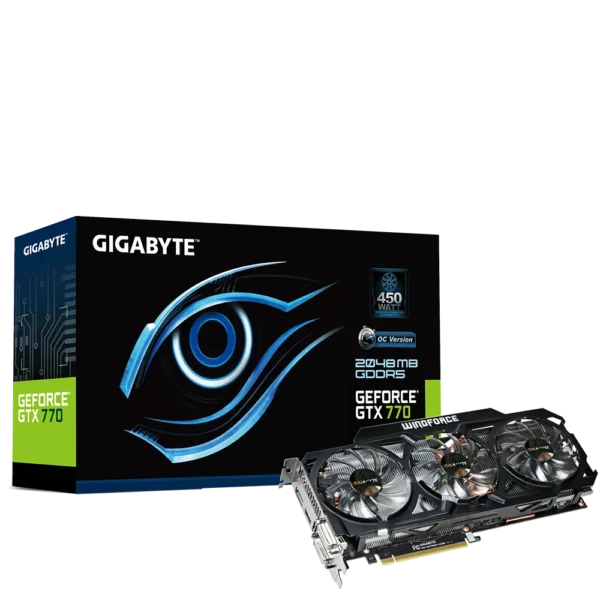 کارت گرافیک GTX 770 GDDR5-2GB گیگابایت