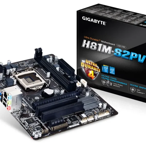مادربرد گیگابایت مدل GIGA-H81M-S2PV REV 1.0