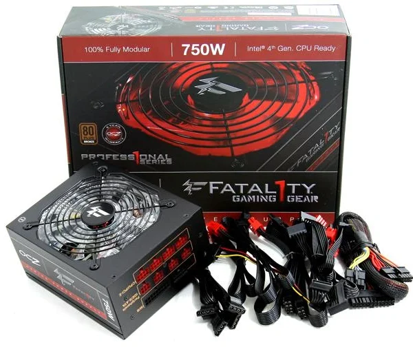 پاور گیمینگ تاپ پاور FATAL1TY 750W