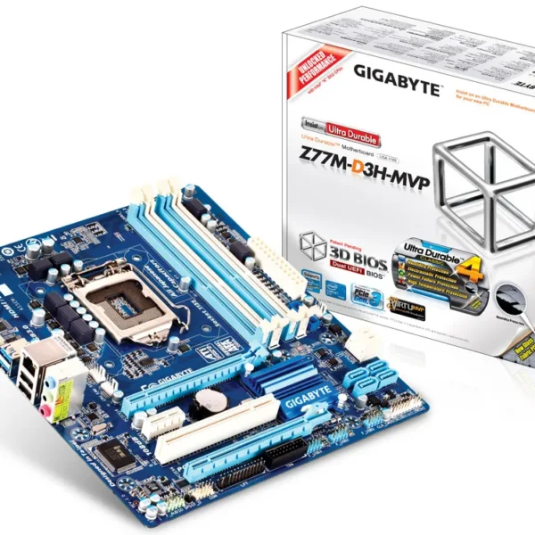 مادربرد گیگابایت مدل GIGABYTE GA-Z77M-D3H-MVP